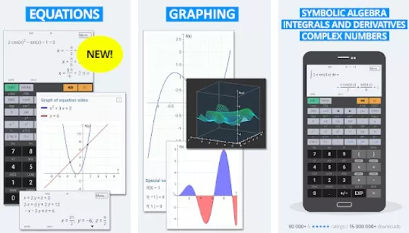 Gameplay screenshot from hiper calc pro for Android