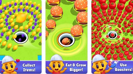 Gameplay screenshot from hole puzzle collect master for Android