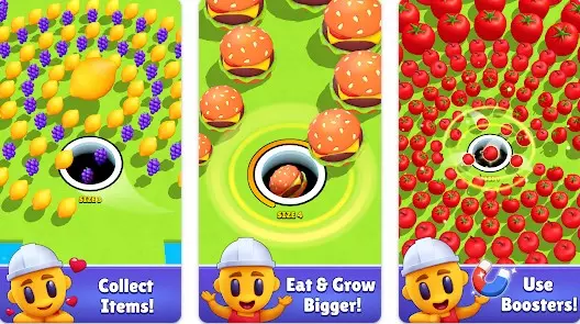 Gameplay screenshot from hole puzzle collect master for Android