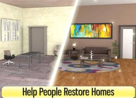 Gameplay screenshot from home design dreams design my dream house games for Android