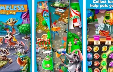 Gameplay screenshot from homeless long way for Android