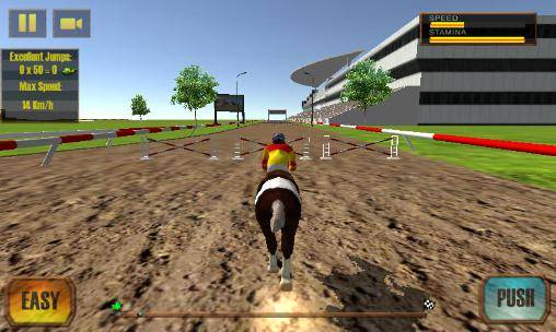 Gameplay screenshot from horse derby quest 2016 for Android