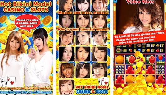 hot bikini casino slots model calendar casino