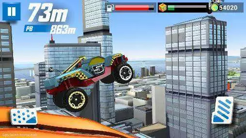 Gameplay screenshot from hot wheels race off for Android