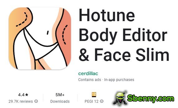 hotune body editor and face slim