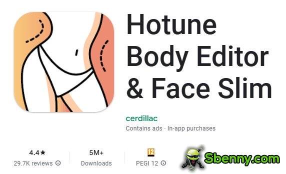hotune body editor and face slim