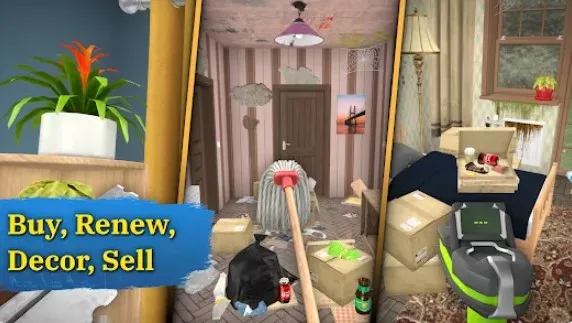 Gameplay screenshot from house flipper home design for Android