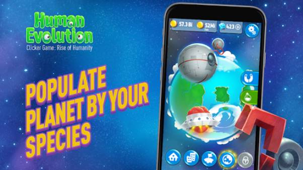  Human Evolution Clicker Game: Rise of Mankind