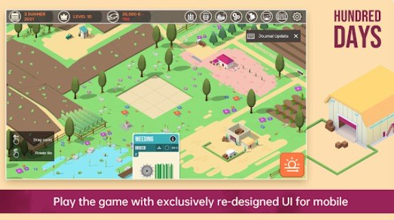 Gameplay screenshot from hundred days for Android