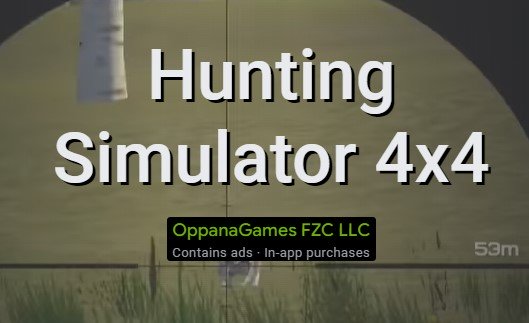 simulateur de chasse 4x4