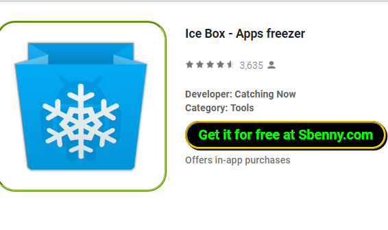  Ice Box - Apps freezer