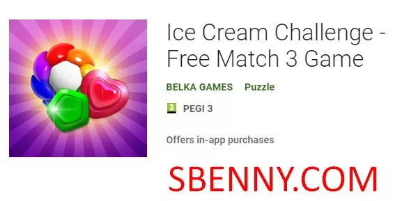  Ice Cream Challenge - Free Match 3 Game
