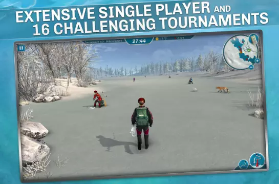 Gameplay screenshot from ice lakes for Android