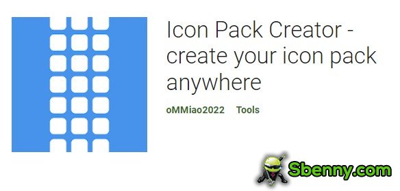 ikoncsomag készítője bárhol létrehozhatja ikoncsomagját