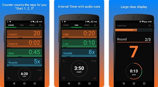 Gameplay screenshot from icounttimer pro for Android
