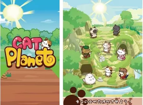 idle cat game cat planet