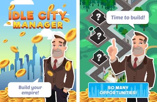 idle city manager epic town builder