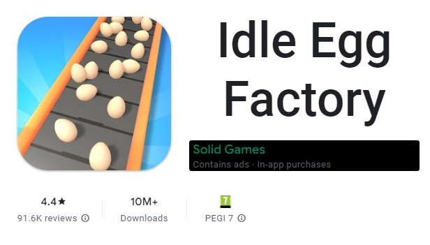  Idle Egg Factory