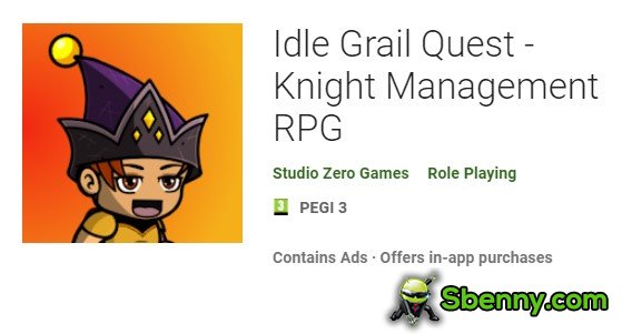  Idle Grail Quest - Knight Management RPG