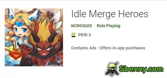 idle merge heroes