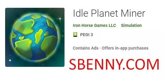 idle planet miner