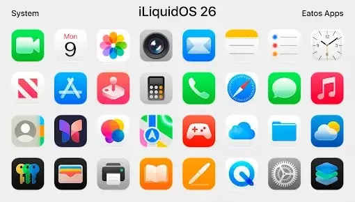 Gameplay screenshot from iliquidos 26 icon pack for Android