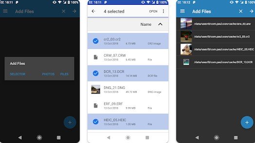 Gameplay screenshot from image converter for Android