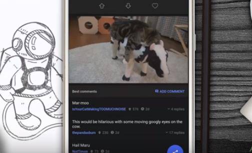 Gameplay screenshot from imgur awesome images and gIFs for Android