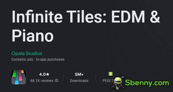 infinite tiles edm and piano