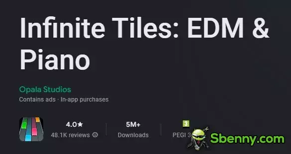 infinite tiles edm and piano