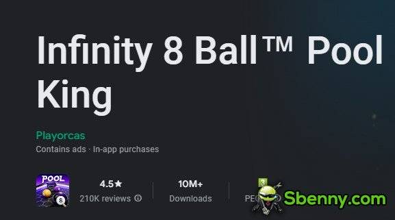 infinity 8 ball pool king