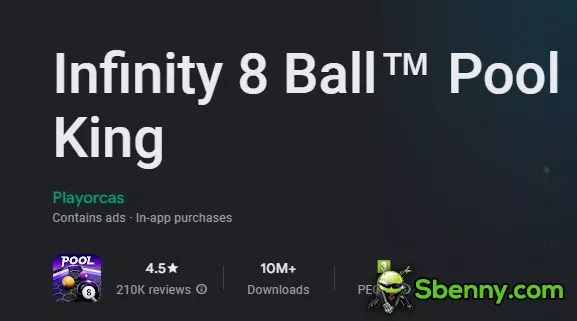 infinity 8 ball pool king