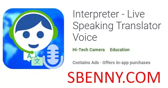 interpreter live speaking translator voice