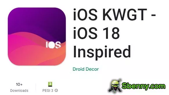ios kwgt ios 18 inspired