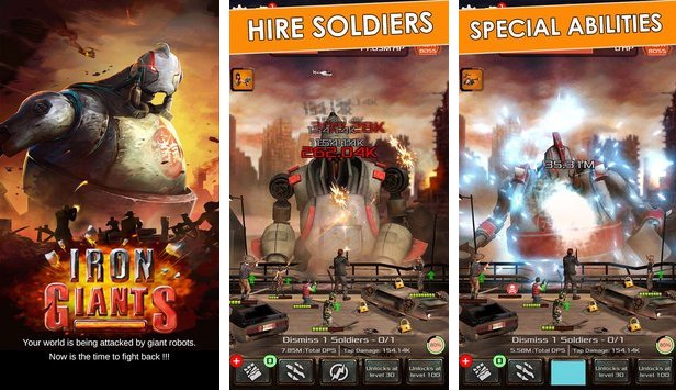  Iron Giants: Click Heroes