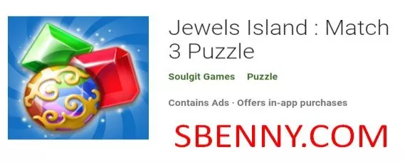 jewels island match 3 puzzle