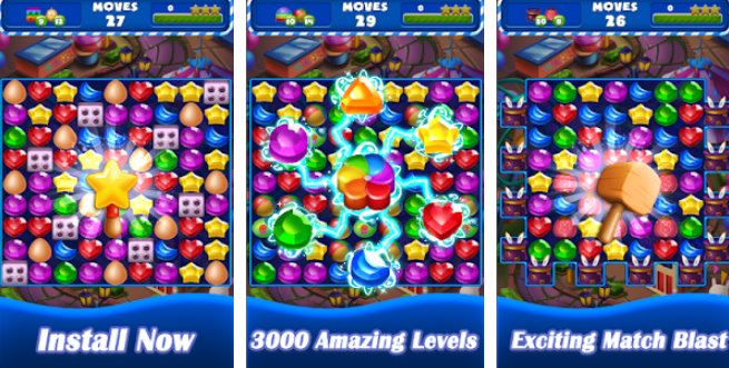 jewel star match 3 game APK Android