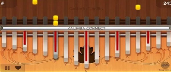 Gameplay screenshot from kalimba connect for Android