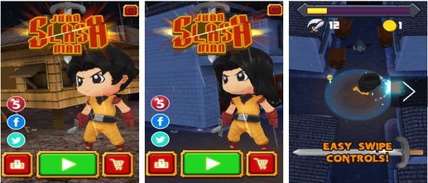 Gameplay screenshot from Juan Slash Man for Android