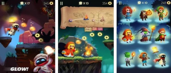 Gameplay screenshot from last remaining light for Android