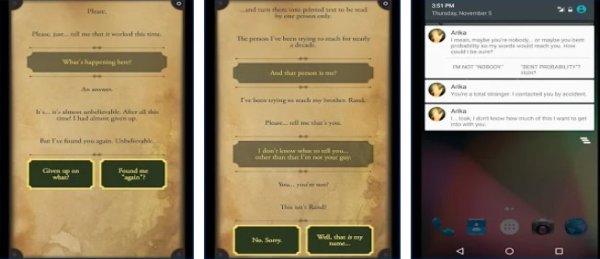 Gameplay screenshot from lifeline 2 bloodline for Android