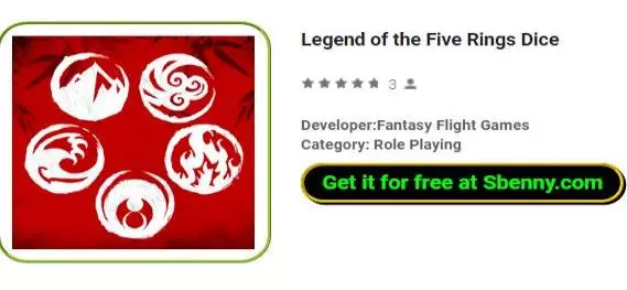 legend of the five rings dice