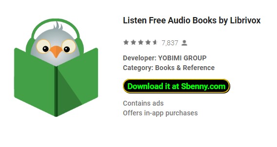 listen free audio books by librivox