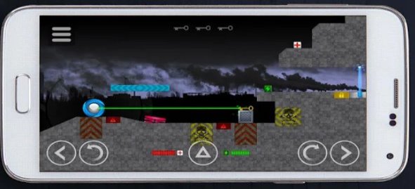 Gameplay screenshot from laserbreak renegades for Android