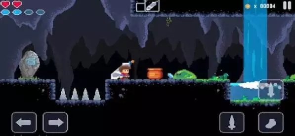 Gameplay screenshot from jackquest the tale of the sword for Android