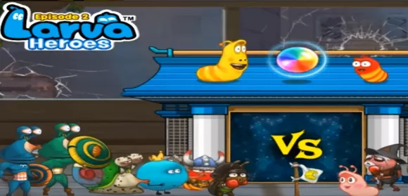 larva heroes pvp online