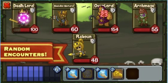 Gameplay screenshot from loot hunters for Android