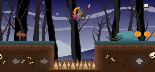 Gameplay screenshot from knight fights pro for Android