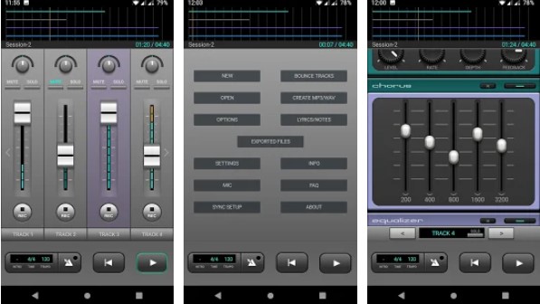 j4t multitrack recorder APK Android