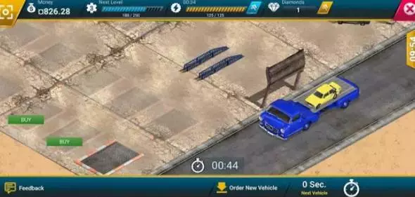 Gameplay screenshot from junkyard tycoon car business simulation game for Android